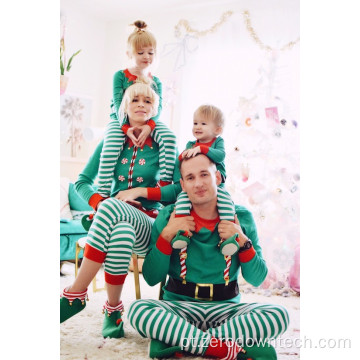 Feliz Natal Impressão Família Urso Polar Natal Pijama